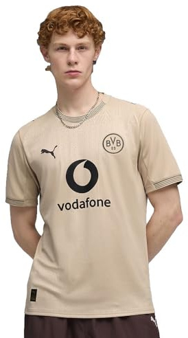 PUMA Borussia Dortmund e Erde Trikot 2025/2026 beige, L Herren