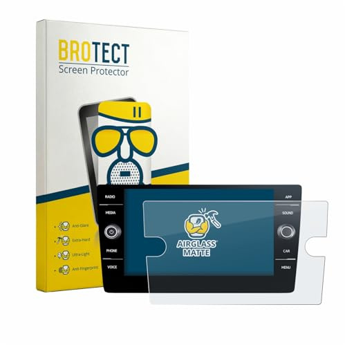 BROTECT Entspiegelungs Schutzglas für Volkswagen T6.1 California Discover Media 8 (2020-2024) Schutzfolie Matt [Extrem Kratzfest ]