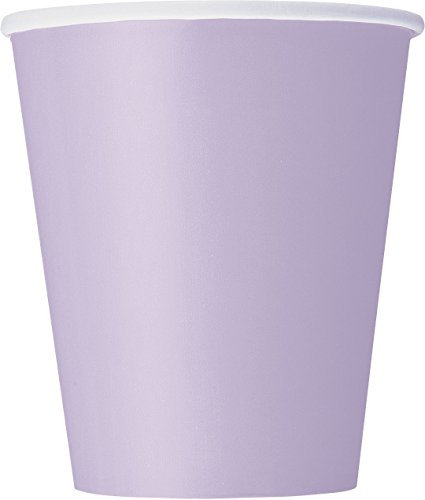 Unique Party - 31416 - Paquet de 14 Gobelets en Carton - 270 ml - Lavande