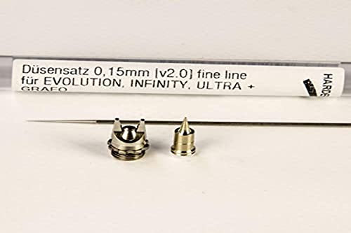 Harder & Steenbeck Düsensatz 0,15mm Fineline 126823 Fuer Infinity
