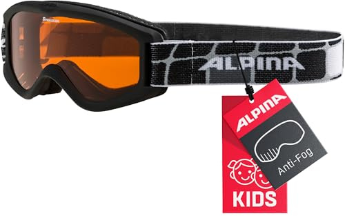 ALPINA Kinder Carvy 2.0 CARVY 2.0 Skibrille, carvy 2.0 black matt, One Size