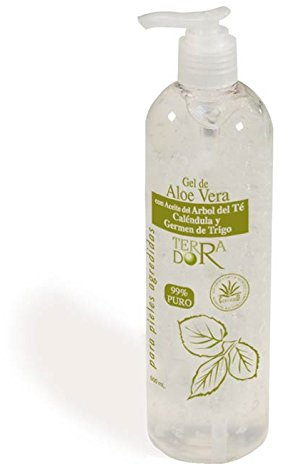 TE TREE 500ML GEL ALOE 500 ML Dosierung equipm