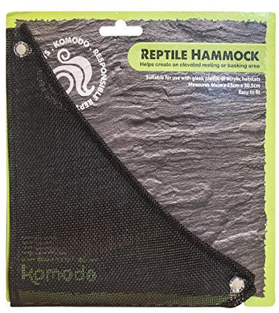 Komodo Reptile Hammock Easy to Fit Basking Comfortable Resting Sleep Bed Durable Strong Habitat Décor Pet Accessory