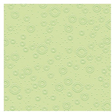 Cocktailservietten geprägt Momente Uni mintgrün