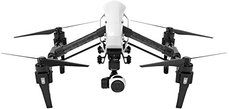 DJI Inspire 1 V2.0 Drohne, Video 4 K, 16 Megapixel, Weiß/Schwarz