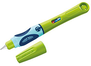 Pelikan 962322 Füllhalter griffix, Grün, für Linkshänder, mit Drehkappe, 1 Stück (1er Pack)