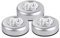 Veewon LED Battery-Powered Wireless Night Light Stick Tap Touch Lamp Lights for Cabinet Kitchen Cupboard Garage - 3 Pack