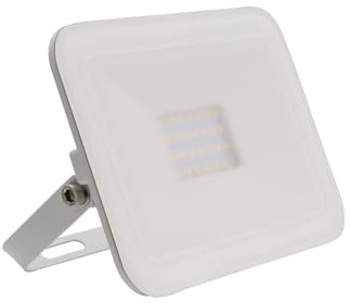 LEDKIA LIGHTING LED- Fluter 20W 120lm/W IP65 Slim Glas Weiss 3000K Warmweiß