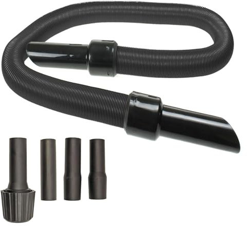 SPARES2GO Extra Long Compact Extension Hose for Karcher Vacuum Cleaner (6 Metres)