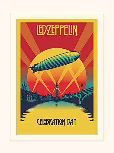 Générique Bild + Passepartout, 30 x 40 cm – LED-Album Zeppelin Celebration Day