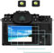 ULBTER X-T4 - Pellicola proteggi schermo per fotocamera digitale Fujifilm X-T4 Fuji XT4 e zoccolo da 0,3 mm, durezza 9H, antigraffio, anti-bolle, anti-polvere, confezione da 3