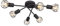 GLOBO RETRO Decken Lampe schwarz Wohn Zimmer Beleuchtung Käfig Spot Strahler Leuchte 54802S-6