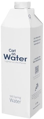 Carton Water - Lighter on the Planet. STILL Spring Water in a Box. (24 x 1L)