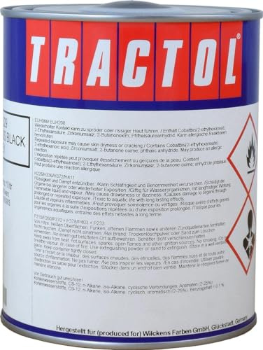 Tractol Landmaschinenlack, Krone, Red, 1 Liter