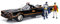 Jada Toys Classic Batmobil Age 8+ 1966 Highly Detailed 1:18 Model Car Including Batman & Robin Figure, Doors, Boot & Bonnet Can Be Opened With wheel, Black