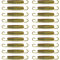 BEST SPORTING Spiralfedern für Gartentrampolin zum Spannen der Sprungmatten (20 Stück, 138 mm)