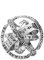 HCMA Vintage astronomische Kugelringe Halskette für Frauen Männer kreativer komplexer rotierender kosmischer Fingerring Schmuck Geschenk