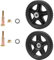 Parts Camp Lawn Mower Wheel kits 7 inch Wheels for Push Mower(Set of 2)