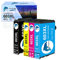 GoToners 4 Druckerpatronen kompatibel mit Epson 603 603XL passend für XP-3100 XP-3105 XP-3150 XP-3155 XP-2100 XP-2105 XP-2150 XP-4150 XP-4155 XP-4100 XP-4105 WF-2810 WF-2830 WF-2840 WF-2850 WF-2870