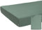 beties Leinen Spannbettlaken ca. 90x200 cm 100% Leinen Stone-Washed Spannbettlaken Steghöhe 25 cm (Natural-Mint)