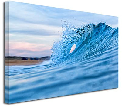 Kunstdruck auf Leinwand, Landschaft, Wanddekoration, Fotodruck auf Leinwand, Großformat, 100 x 60 cm