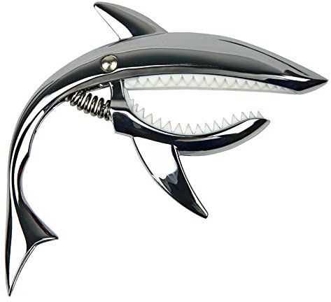 1 x Hai-Kapodaster aus leichter Legierung, für Gitarren, Ukulele, Banjo, Mandoline, Bass, Farbe C