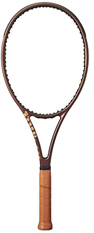 Wilson Pro Staff 97UL V14 Performance Tennis Racket - Grip Size 1-4 1/8, Strung with Sensation 16 Natural at Mid Range Tension