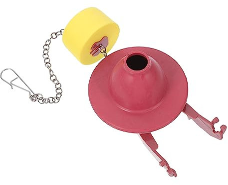 OSALADI 1stk Absperrventil des Wassertanks Klappe Stecken Kloklappe Für Zu Hause Wc-dichtungsklappe Wc-Tank-dichtungsklappe Badezimmer-wc-Klappe Leder Toilette Gummi