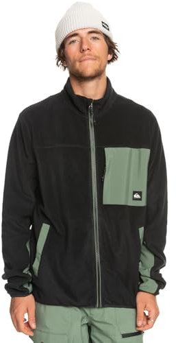 Quiksilver Peak Point - Technical Fleece for Men - Funktions-Fleece - Männer - M - Schwarz.