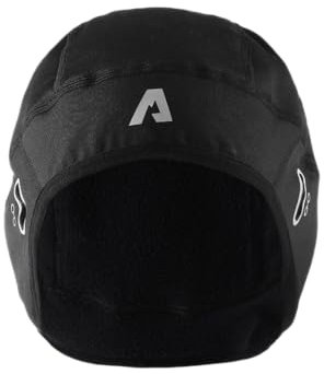 Alpensattel Thermomütze - Atmungsaktive Wintermütze ideal für Radfahren & Joggen - Schützt vor Kälte und Wind - Mit Brillenaussparung - Passt unter Fahrradhelme - Universelle Größe.