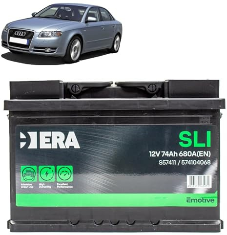 Batteria 70Ah per Audi A4 B7 1.9 2.0 2.5 TDI gasolio 2004-2008