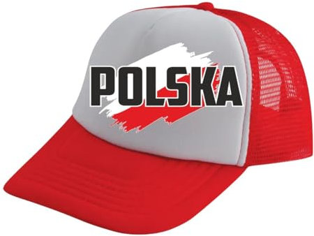 Polen Basecap, Polska, Fußball, Trucker Cap, Polish Baseball Cap
