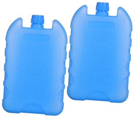 BATHVEVE Lot De 2 Boîtes De Cristaux De Glace Pour Ventilateur De Climatisation Compresses Froides Réutilisables Réutilisables Chauds Et Froids Refroidisseurs De Ventilateur