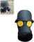 Abdeckkappe für Anhängerkupplung, Lustige Gasmasken-Helm-Anhängerkupplungsabdeckung, Schutzkappe für Anhängerkupplungen, Auto-Dekorationszubehör(Yellow)