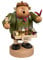 KWO Olbernhau Räuchermann, Grün, 18 cm