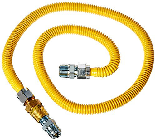 BrassCraft PSC1107 K5 Safety Plus Gas Installation Kit for Range, Furnace & Boiler