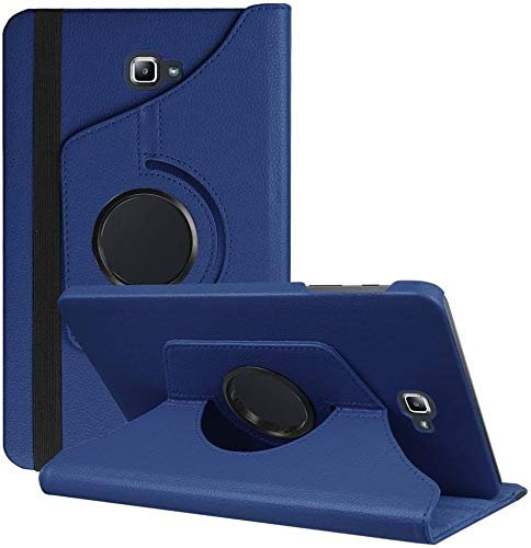 DETUOSI 360° Leder Cover per Galaxy Tab A6 10.1 2016 con Stand Funzione Cover per SM T580/T585