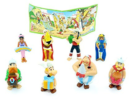 Kinder Überraschung, Asterix Jubiläumsserie Geburtstag mit 1 BPZ (Sätze Deutschland)