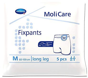 MoliCare Premium fixpants lang Bein, Medium – 5 Stück