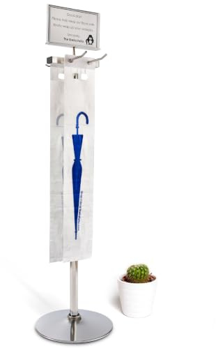 Brella Fella Stand para bolsas para paraguas húmedos - Mantenga sus pisos a salvo de accidentes - Stand para bolsas