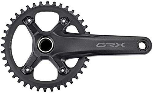 Shimano GRX Unisex – Erwachsene Grx Kurbelgarnitur, Schwarz, 40 Teeth