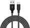 30cm Cordon de charge rapide tressé incassable pour manette PS4 et Xbox One