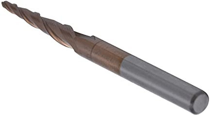 Frese a candela coniche, ampia applicazione Frese a candela con finitura superficiale elevata Acciaio al tungsteno Lunga durata per il taglio per la lavorazione del legno per la(R0.75 * 20.5*D4*50)
