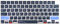 Boaulee Shortcut Keyboard Cover for for 2025 MacBook Air 13.6 15.3 M4 A3240 A3241, 2022 2021 MacBook Pro 14 inch A2442 A2779 & for Pro 16 inch A2780 A2485, Silicone Keyboard Cover (Spotlight Gray)