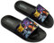 Pokemon Pantoletten Kinder Schlappen, Sandalen für Strand, Schwimmbad - Geschenke für Jungs (Schwarz/Mehrfarbig, 37 EU)
