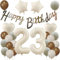 23 Geburtstag Deko Beige, Deko 23. Geburtstag Frau Mann, Beige Luftballons 23. Geburtstag Frauen, Geburtstagsdeko 23 Jahre Beige Ballon, 23. Geburtstag Dekorationen, Luftballon 23. Party Deko