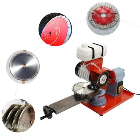 370w sägeblattschärfgerät Elektrische, kreissägeblatt-schärfgerät mit Wassereinspritzung, für 80-700mm Sägeblätter zum Schleifen von Kunststoff, Holz, Aluminiumlegierung
