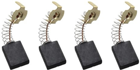 Lot de 4 balais de carbone pour brise-béton Titan TTB280DRH 1700 W (6 mm x 16 mm x 22 mm)