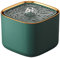 CUCUFA Fuente de Agua de Gato Automatic Cat Beber Fountain Dispensador de Agua para Mascotas para Perros Gatitos Fuente de Agua de Gato Verde