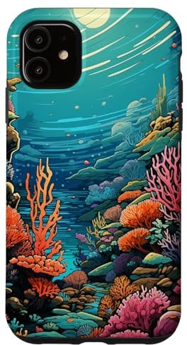 iPhone 11 Tropical Coral Reef Ocean Case